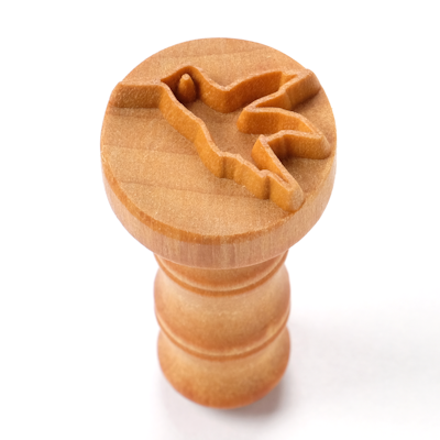 MKM Hummingbird 2.5cm wood stamp